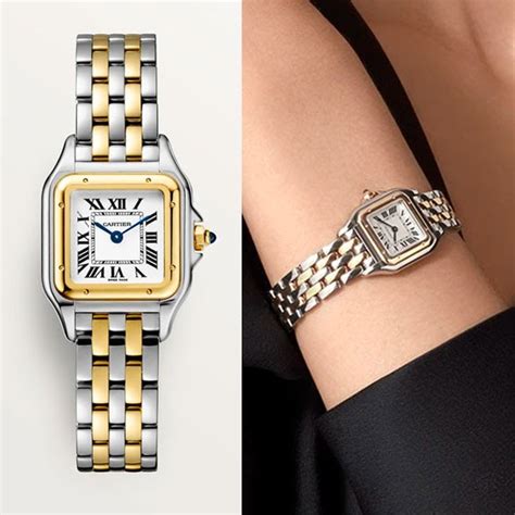 cartier watch panthere dupe|knockoff cartier panthere watch.